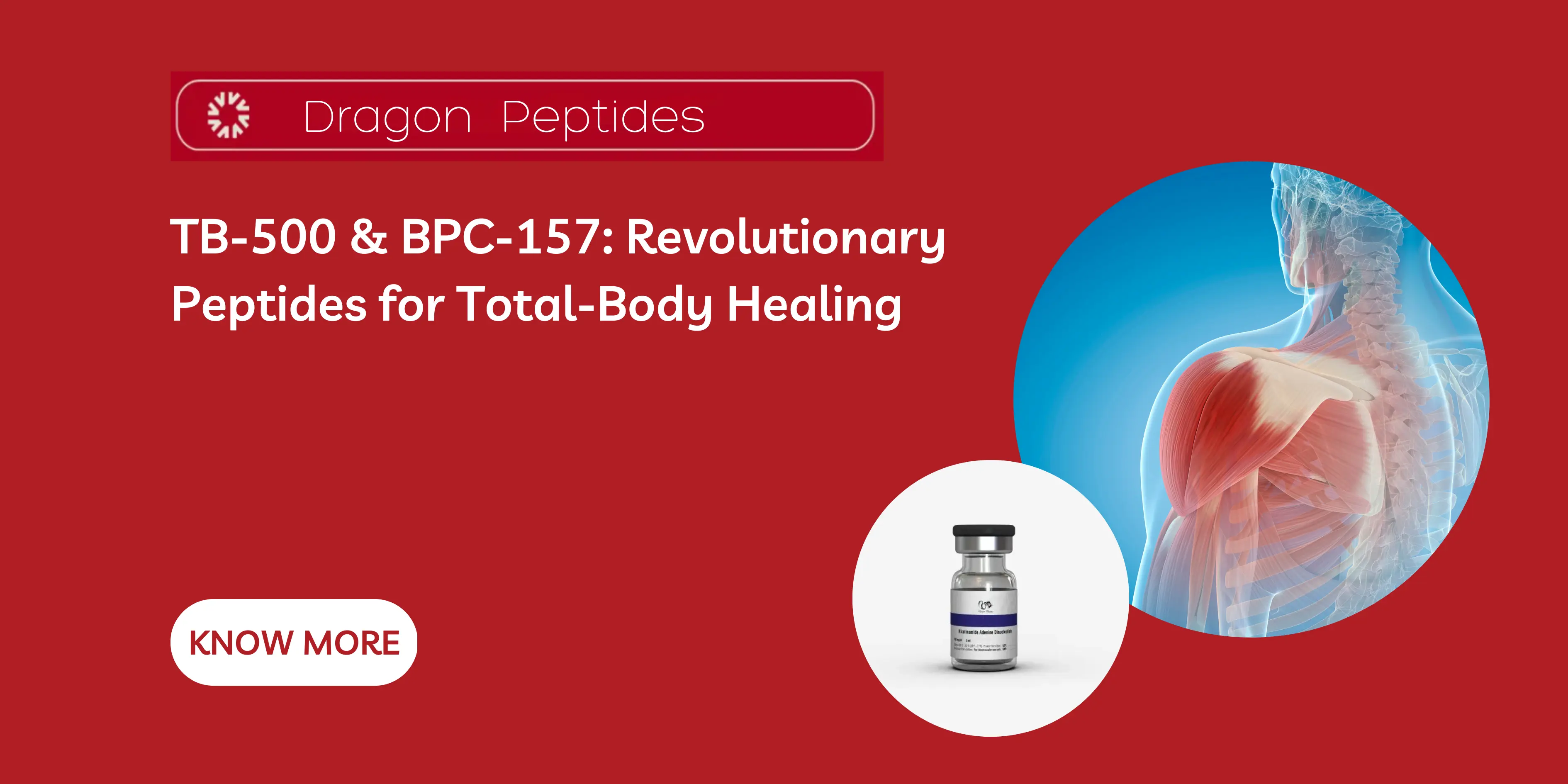 TB-500 & BPC-157: Revolutionary Peptides for Total-Body Healing